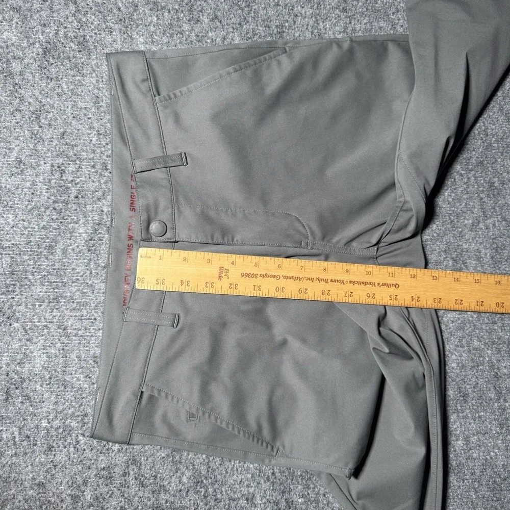 Rhone Pants Men 30x28.5 Gray Commuter Slim Performance Chino Stretch 100036